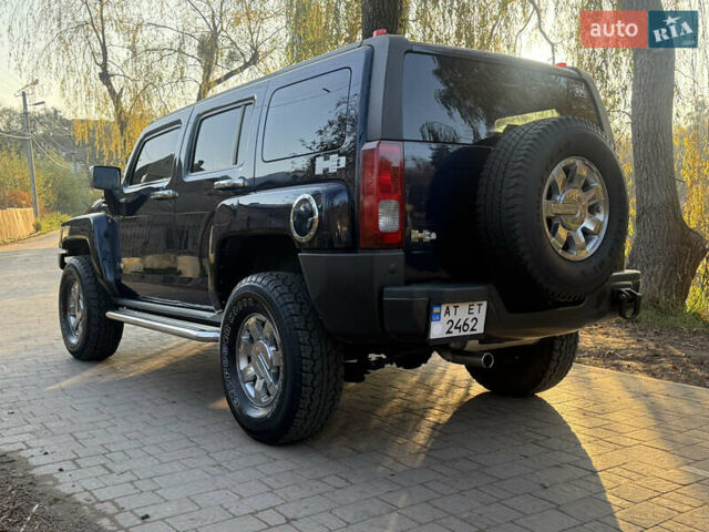 Синий Хаммер Н3, объемом двигателя 3.7 л и пробегом 252 тыс. км за 14500 $, фото 3 на Automoto.ua
