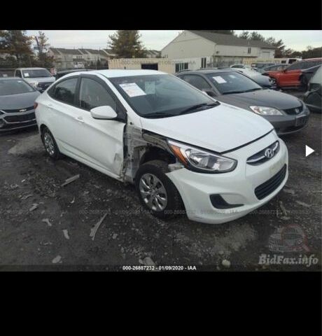 Белый Хендай Акцент, объемом двигателя 1.6 л и пробегом 112 тыс. км за 5700 $, фото 16 на Automoto.ua