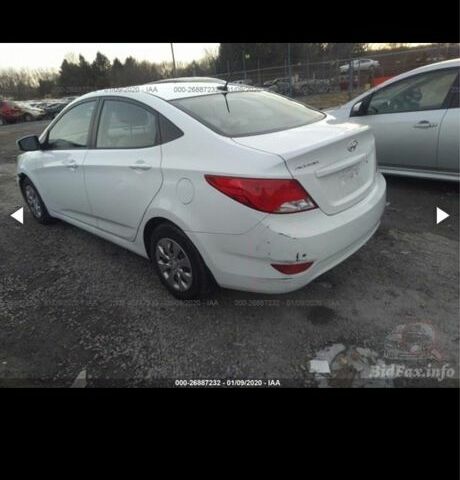 Белый Хендай Акцент, объемом двигателя 1.6 л и пробегом 112 тыс. км за 5700 $, фото 21 на Automoto.ua