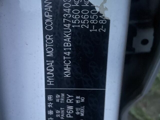 Білий Хендай Акцент, об'ємом двигуна 1.4 л та пробігом 134 тис. км за 7500 $, фото 7 на Automoto.ua