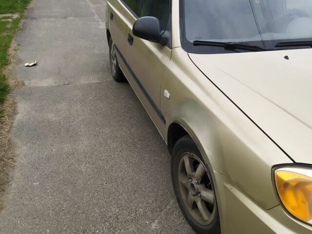 Бежевый Хендай Акцент, объемом двигателя 0 л и пробегом 147 тыс. км за 2900 $, фото 3 на Automoto.ua