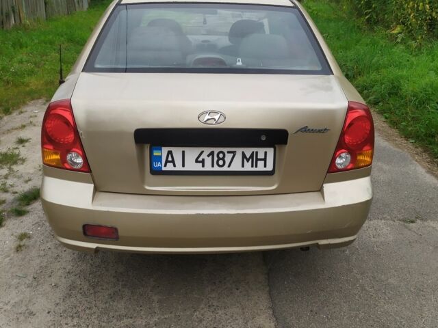 Бежевый Хендай Акцент, объемом двигателя 0 л и пробегом 147 тыс. км за 2900 $, фото 1 на Automoto.ua