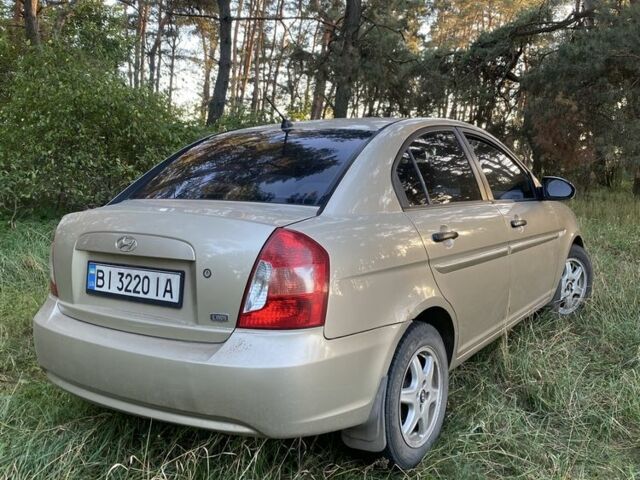 Бежевий Хендай Акцент, об'ємом двигуна 1.5 л та пробігом 340 тис. км за 4400 $, фото 2 на Automoto.ua