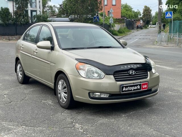 Бежевый Хендай Акцент, объемом двигателя 1.6 л и пробегом 182 тыс. км за 5690 $, фото 2 на Automoto.ua