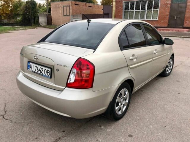 Хендай Акцент 2008 в Прилуках на Automoto.ua Бежевый Хендай Акцент, объемом двигателя 1.4 л и пробегом 225 тыс. км за 4350 $, фото 2 на Automoto.ua