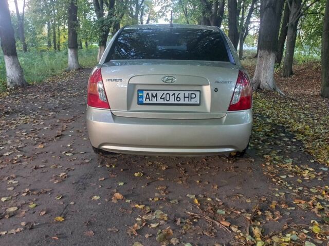 Бежевый Хендай Акцент, объемом двигателя 1.4 л и пробегом 192 тыс. км за 5200 $, фото 10 на Automoto.ua