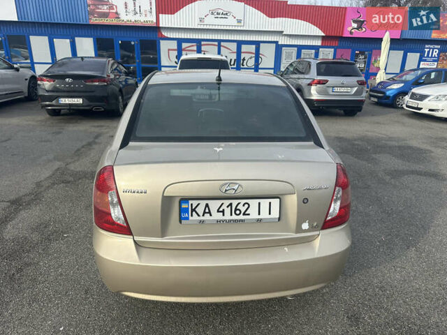 Бежевий Хендай Акцент, об'ємом двигуна 1.6 л та пробігом 170 тис. км за 5500 $, фото 13 на Automoto.ua