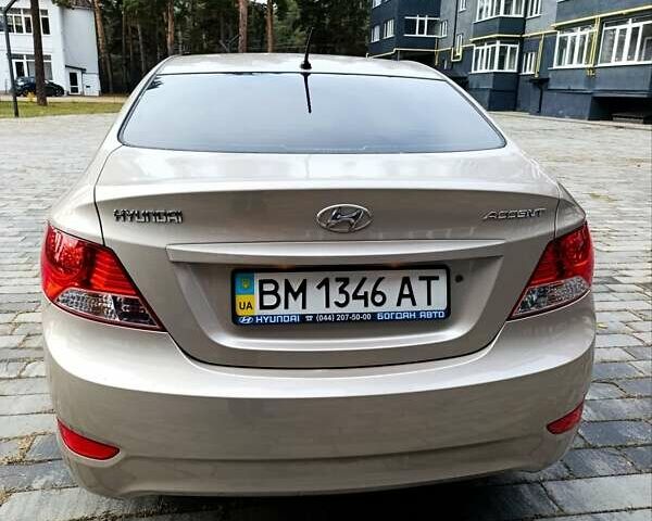 Бежевый Хендай Акцент, объемом двигателя 1.4 л и пробегом 40 тыс. км за 9100 $, фото 24 на Automoto.ua