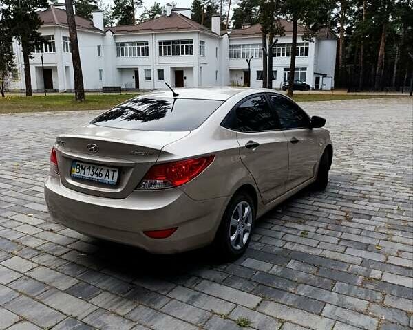 Бежевый Хендай Акцент, объемом двигателя 1.4 л и пробегом 40 тыс. км за 9100 $, фото 14 на Automoto.ua