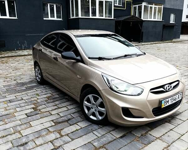 Бежевый Хендай Акцент, объемом двигателя 1.4 л и пробегом 40 тыс. км за 9100 $, фото 3 на Automoto.ua