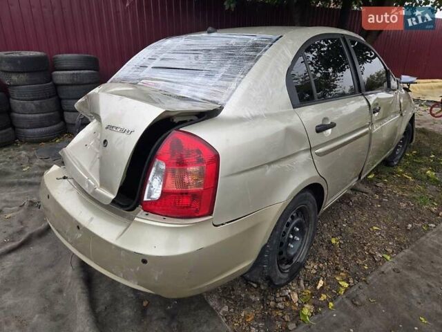 Бежевий Хендай Акцент, об'ємом двигуна 1.59 л та пробігом 150 тис. км за 1200 $, фото 4 на Automoto.ua