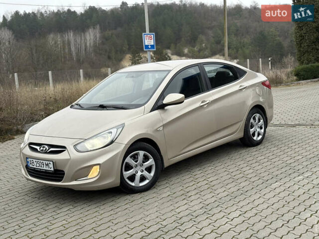 Бежевый Хендай Акцент, объемом двигателя 1.4 л и пробегом 198 тыс. км за 7350 $, фото 11 на Automoto.ua