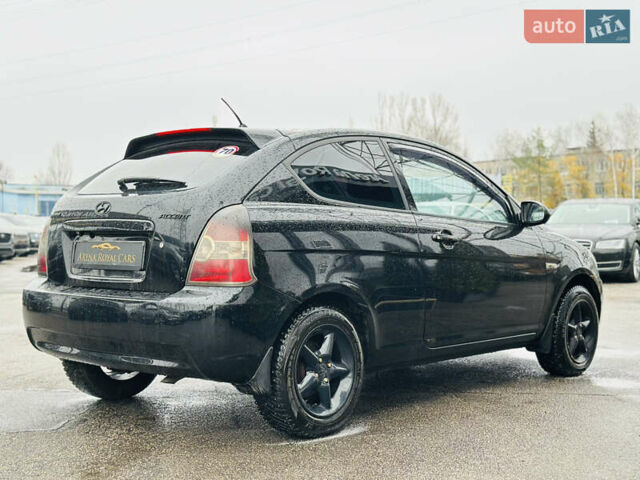 Черный Хендай Акцент, объемом двигателя 1.4 л и пробегом 123 тыс. км за 4550 $, фото 9 на Automoto.ua