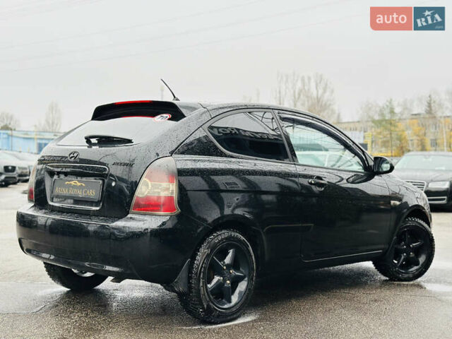 Черный Хендай Акцент, объемом двигателя 1.4 л и пробегом 123 тыс. км за 4550 $, фото 1 на Automoto.ua