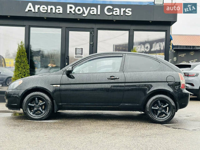 Черный Хендай Акцент, объемом двигателя 1.4 л и пробегом 123 тыс. км за 4550 $, фото 4 на Automoto.ua