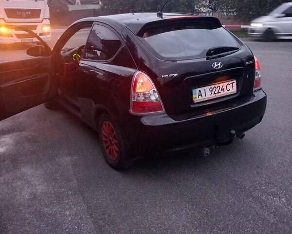 Чорний Хендай Акцент, об'ємом двигуна 1.6 л та пробігом 147 тис. км за 3500 $, фото 16 на Automoto.ua