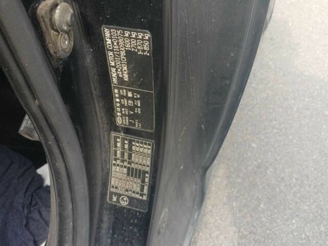 Черный Хендай Акцент, объемом двигателя 1.6 л и пробегом 148 тыс. км за 3300 $, фото 11 на Automoto.ua