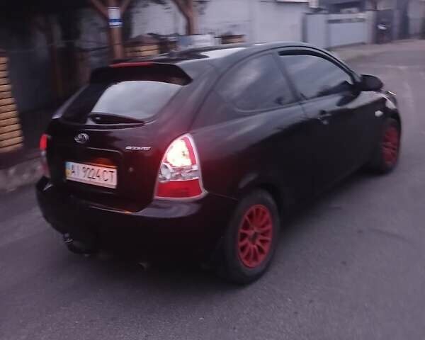 Чорний Хендай Акцент, об'ємом двигуна 1.6 л та пробігом 147 тис. км за 3500 $, фото 14 на Automoto.ua