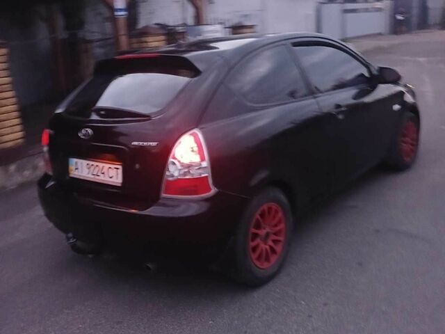 Черный Хендай Акцент, объемом двигателя 1.6 л и пробегом 148 тыс. км за 3300 $, фото 17 на Automoto.ua