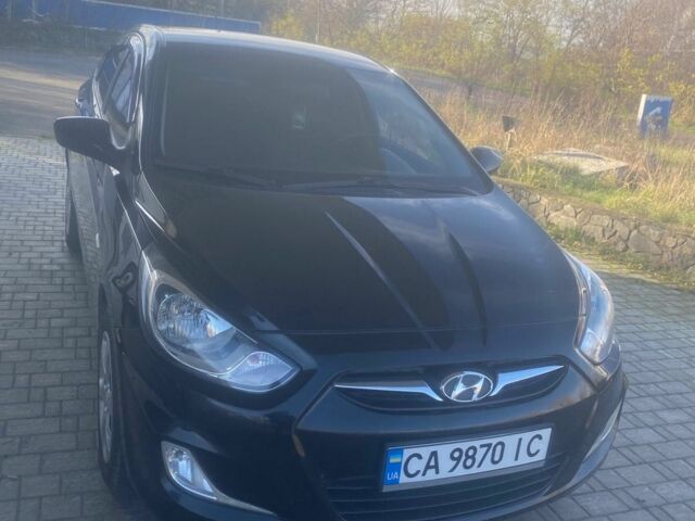 Чорний Хендай Акцент, об'ємом двигуна 1.4 л та пробігом 150 тис. км за 7300 $, фото 1 на Automoto.ua
