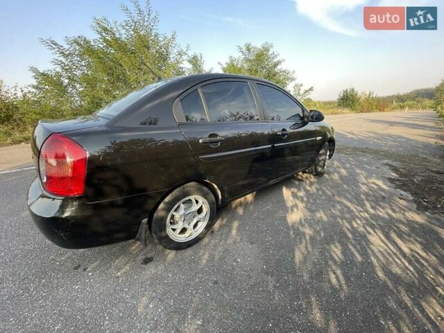 Черный Хендай Акцент, объемом двигателя 0 л и пробегом 281 тыс. км за 3900 $, фото 6 на Automoto.ua