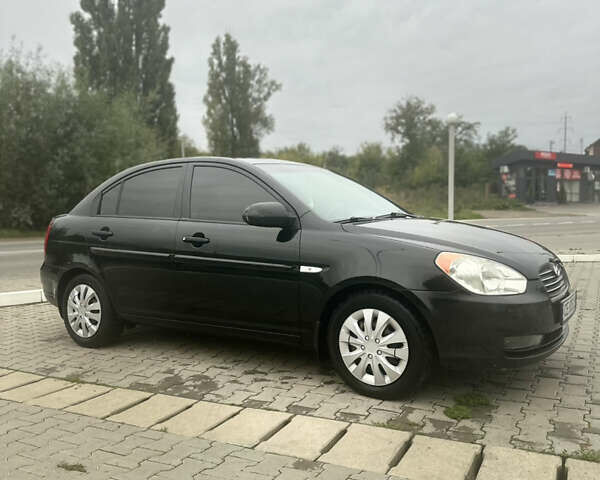 Чорний Хендай Акцент, об'ємом двигуна 1.4 л та пробігом 344 тис. км за 3400 $, фото 6 на Automoto.ua