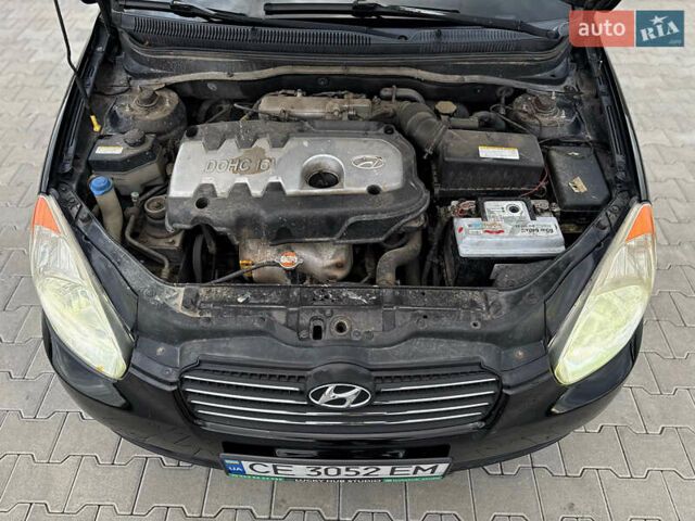 Хендай Акцент 2007 в Черновцах на Automoto.ua Черный Хендай Акцент, объемом двигателя 1.4 л и пробегом 345 тыс. км за 3600 $, фото 62 на Automoto.ua