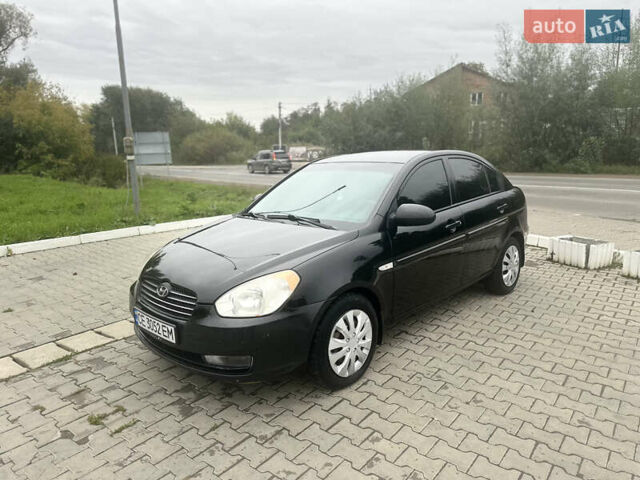 Чорний Хендай Акцент, об'ємом двигуна 1.4 л та пробігом 344 тис. км за 3400 $, фото 1 на Automoto.ua