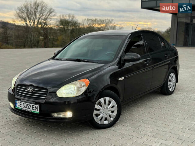 Хендай Акцент 2007 в Черновцах на Automoto.ua Черный Хендай Акцент, объемом двигателя 1.4 л и пробегом 345 тыс. км за 3600 $, фото 2 на Automoto.ua