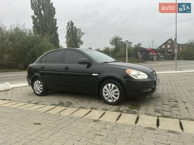 Чорний Хендай Акцент, об'ємом двигуна 1.4 л та пробігом 344 тис. км за 3400 $, фото 7 на Automoto.ua