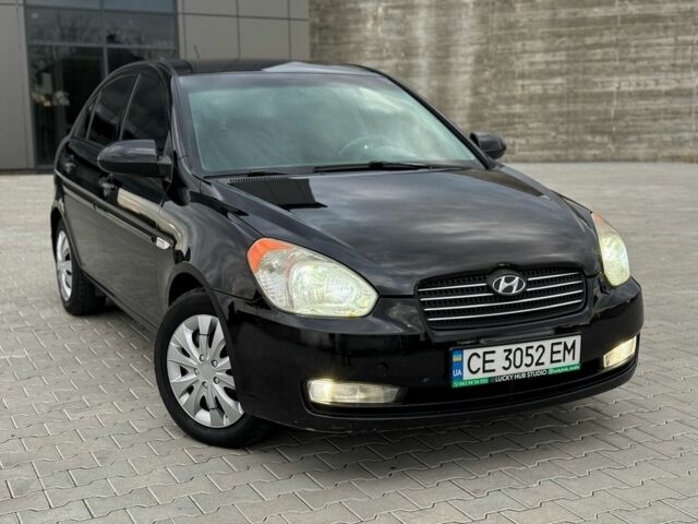 Хендай Акцент 2007 в Черновцах на Automoto.ua Черный Хендай Акцент, объемом двигателя 1.4 л и пробегом 345 тыс. км за 3600 $, фото 11 на Automoto.ua