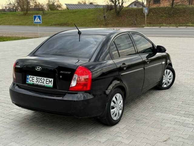 Хендай Акцент 2007 в Черновцах на Automoto.ua Черный Хендай Акцент, объемом двигателя 1.4 л и пробегом 345 тыс. км за 3600 $, фото 6 на Automoto.ua