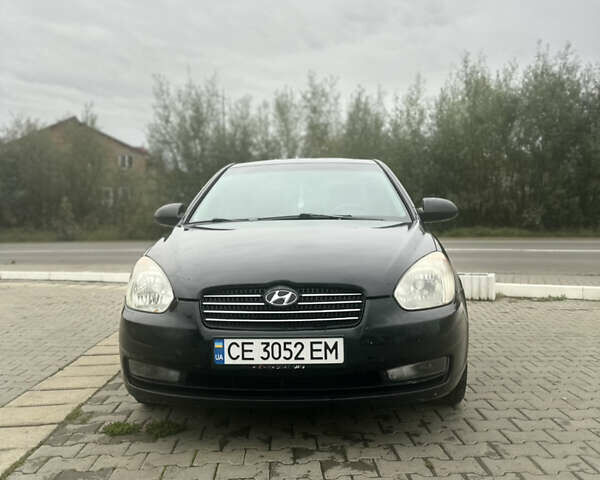 Чорний Хендай Акцент, об'ємом двигуна 1.4 л та пробігом 344 тис. км за 3400 $, фото 5 на Automoto.ua