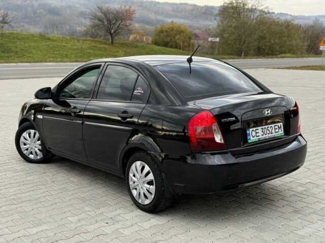 Хендай Акцент 2007 в Черновцах на Automoto.ua Черный Хендай Акцент, объемом двигателя 1.4 л и пробегом 345 тыс. км за 3600 $, фото 3 на Automoto.ua