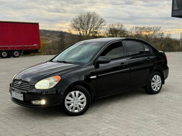 Хендай Акцент 2007 в Черновцах на Automoto.ua Черный Хендай Акцент, объемом двигателя 1.4 л и пробегом 345 тыс. км за 3600 $, фото 2 на Automoto.ua