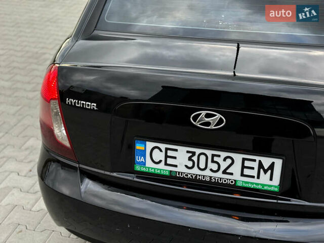 Хендай Акцент 2007 в Черновцах на Automoto.ua Черный Хендай Акцент, объемом двигателя 1.4 л и пробегом 345 тыс. км за 3600 $, фото 13 на Automoto.ua