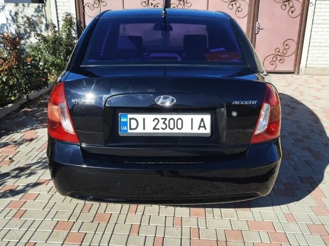 Чорний Хендай Акцент, об'ємом двигуна 1.4 л та пробігом 237 тис. км за 5100 $, фото 5 на Automoto.ua