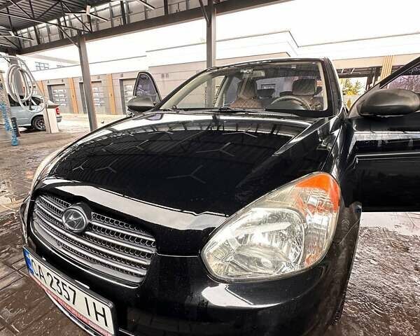 Чорний Хендай Акцент, об'ємом двигуна 1.4 л та пробігом 118 тис. км за 5500 $, фото 12 на Automoto.ua