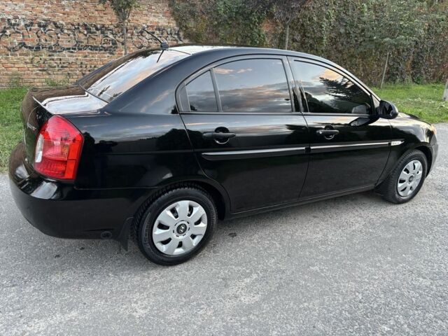 Чорний Хендай Акцент, об'ємом двигуна 1.4 л та пробігом 152 тис. км за 5300 $, фото 4 на Automoto.ua