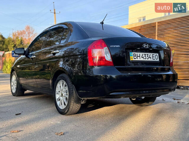 Черный Хендай Акцент, объемом двигателя 1.4 л и пробегом 128 тыс. км за 5800 $, фото 29 на Automoto.ua