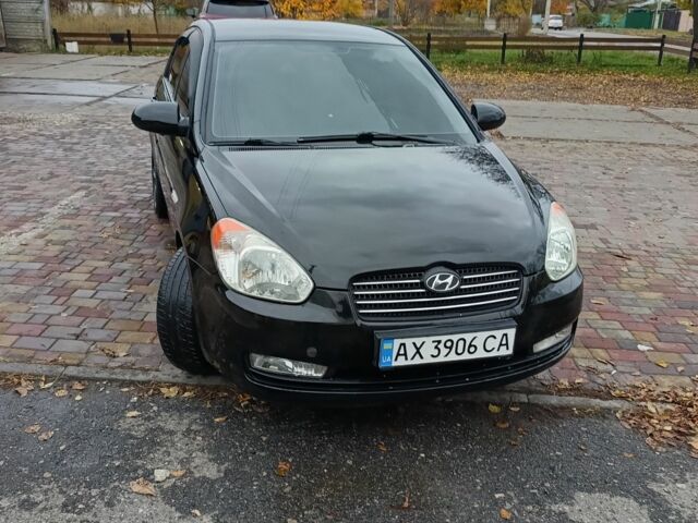 Чорний Хендай Акцент, об'ємом двигуна 1.4 л та пробігом 178 тис. км за 5400 $, фото 9 на Automoto.ua