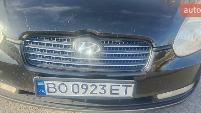 Черный Хендай Акцент, объемом двигателя 1.49 л и пробегом 204 тыс. км за 5280 $, фото 16 на Automoto.ua