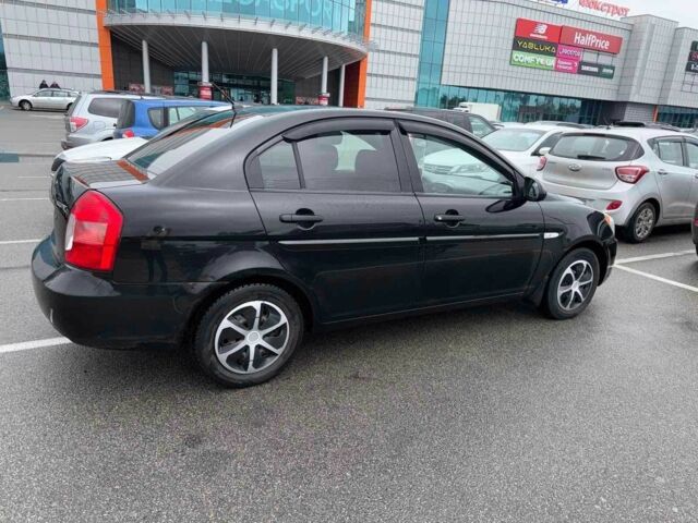 Чорний Хендай Акцент, об'ємом двигуна 1.4 л та пробігом 217 тис. км за 5000 $, фото 7 на Automoto.ua