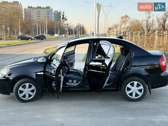 Черный Хендай Акцент, объемом двигателя 1.59 л и пробегом 175 тыс. км за 6300 $, фото 37 на Automoto.ua