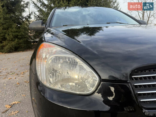 Черный Хендай Акцент, объемом двигателя 1.4 л и пробегом 257 тыс. км за 3000 $, фото 14 на Automoto.ua