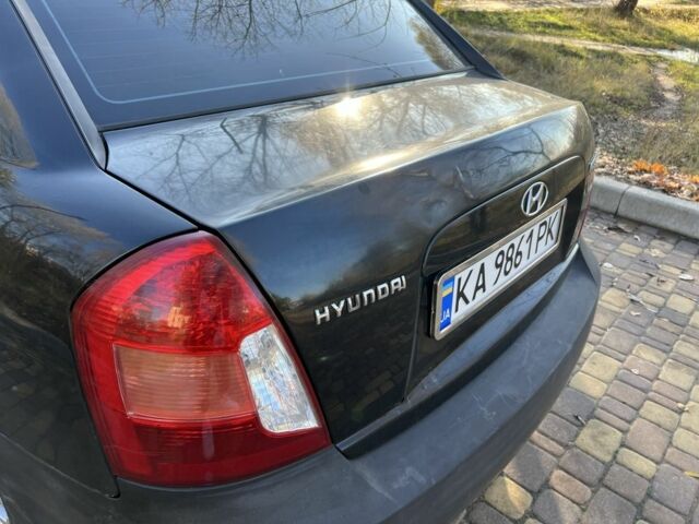 Чорний Хендай Акцент, об'ємом двигуна 0 л та пробігом 140 тис. км за 3700 $, фото 4 на Automoto.ua