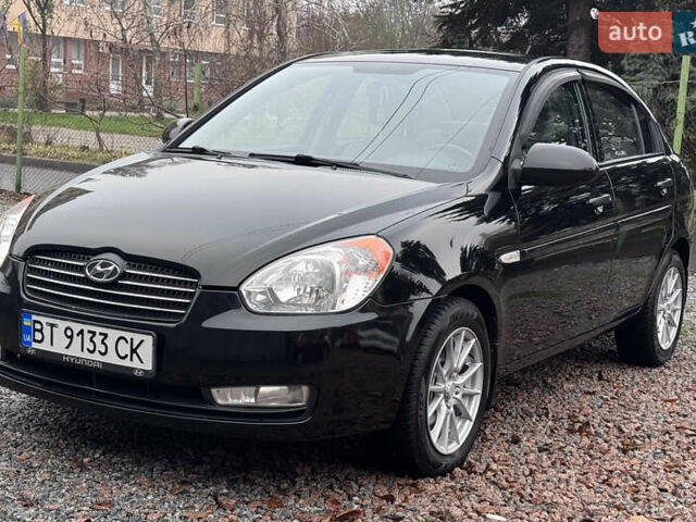 Черный Хендай Акцент, объемом двигателя 1.4 л и пробегом 139 тыс. км за 5999 $, фото 23 на Automoto.ua