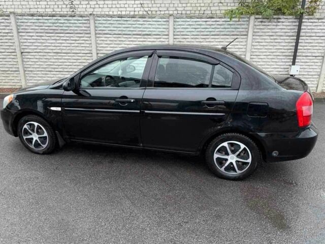 Чорний Хендай Акцент, об'ємом двигуна 1.4 л та пробігом 217 тис. км за 5000 $, фото 5 на Automoto.ua