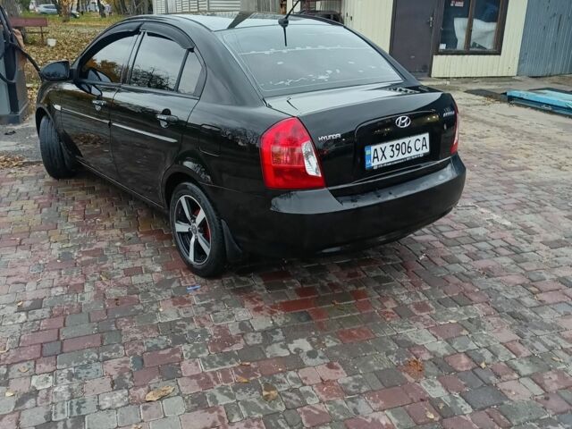 Чорний Хендай Акцент, об'ємом двигуна 1.4 л та пробігом 178 тис. км за 5400 $, фото 11 на Automoto.ua