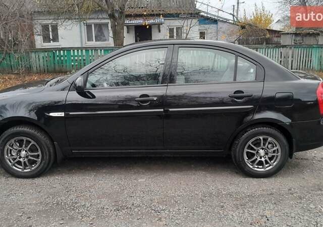 Черный Хендай Акцент, объемом двигателя 1.49 л и пробегом 231 тыс. км за 4600 $, фото 8 на Automoto.ua